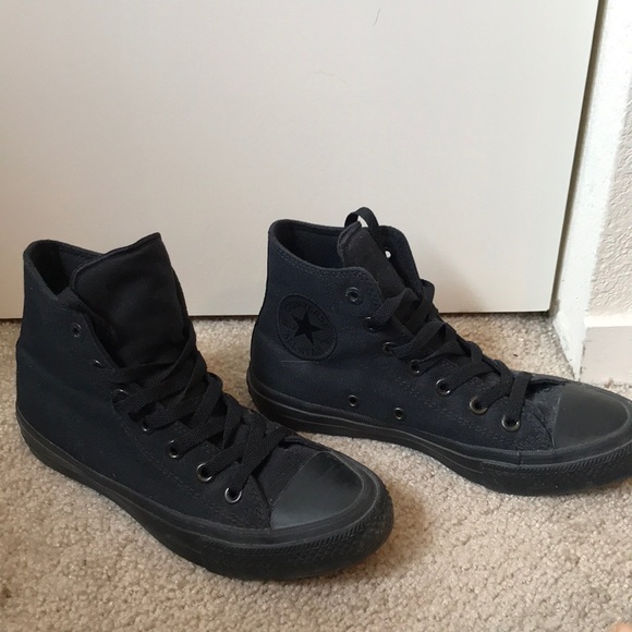 converse lunarlon black